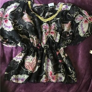 Mary Kate & Ashley Summer Butterfly Top
